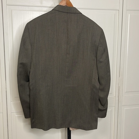 J .FERRAR MENS BLAZER SPORT COAT JACKET Size 38R Wool Blend - Picture 4 of 12